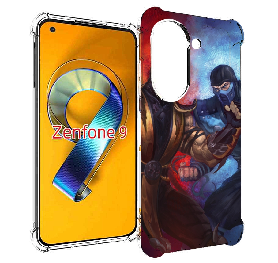 Чехол MyPads Mortal Kombat art для Asus Zenfone 9 (AI2202)