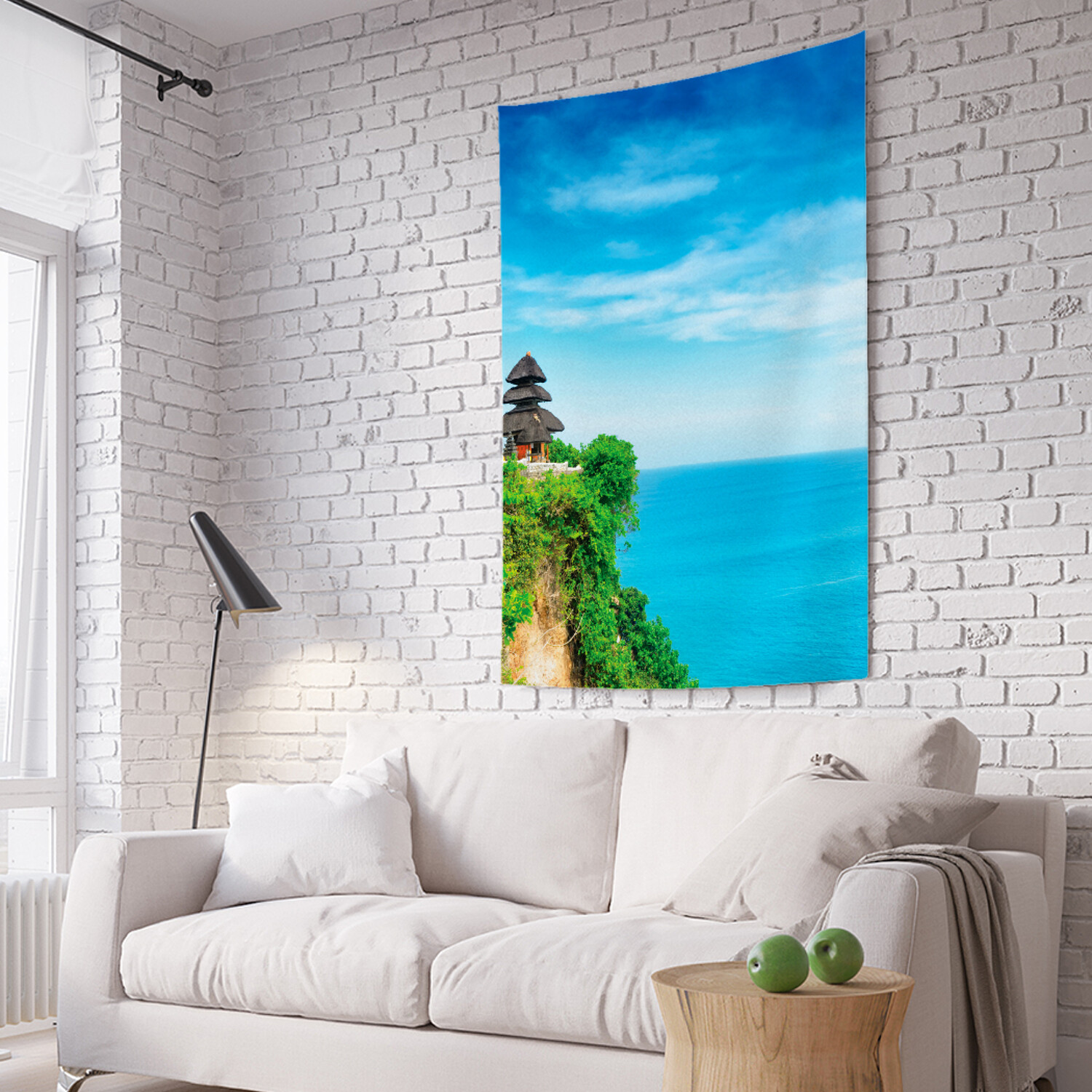 

Вертикальное фотопанно на стену JoyArty Дом на конце света 150x200 см, Дом на конце света