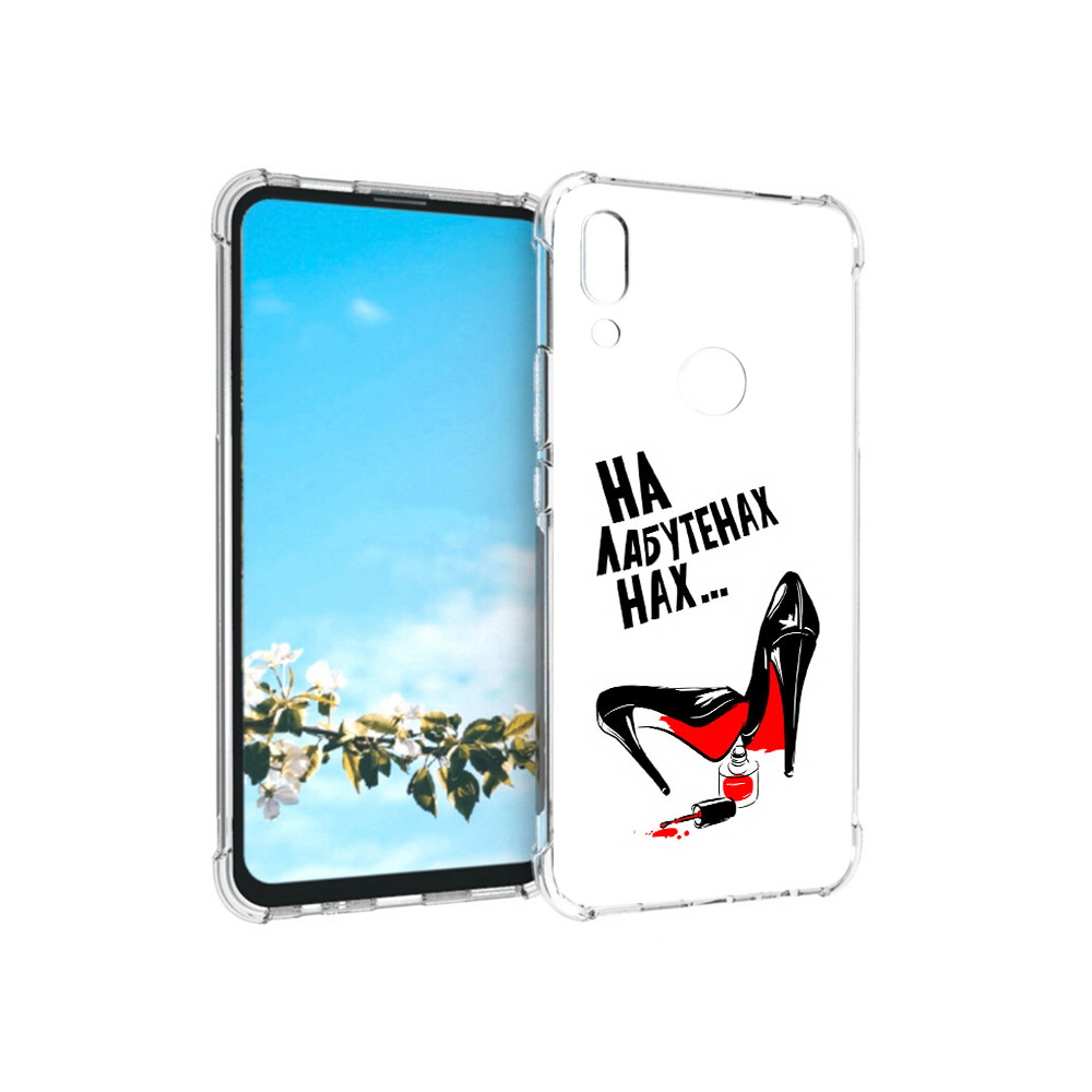 

Чехол MyPads Tocco для Huawei P Smart Z на лабутенах, Прозрачный, Tocco
