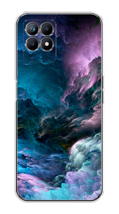 

Чехол на Realme 8i "Загадочное небо", Синий;фиолетовый, 257350-2