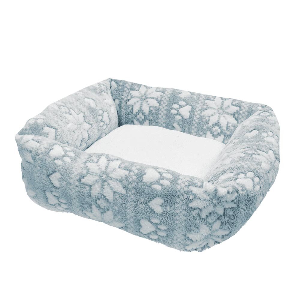

Лежак Nobby FLOKON мягкий серый 60x60x20см
