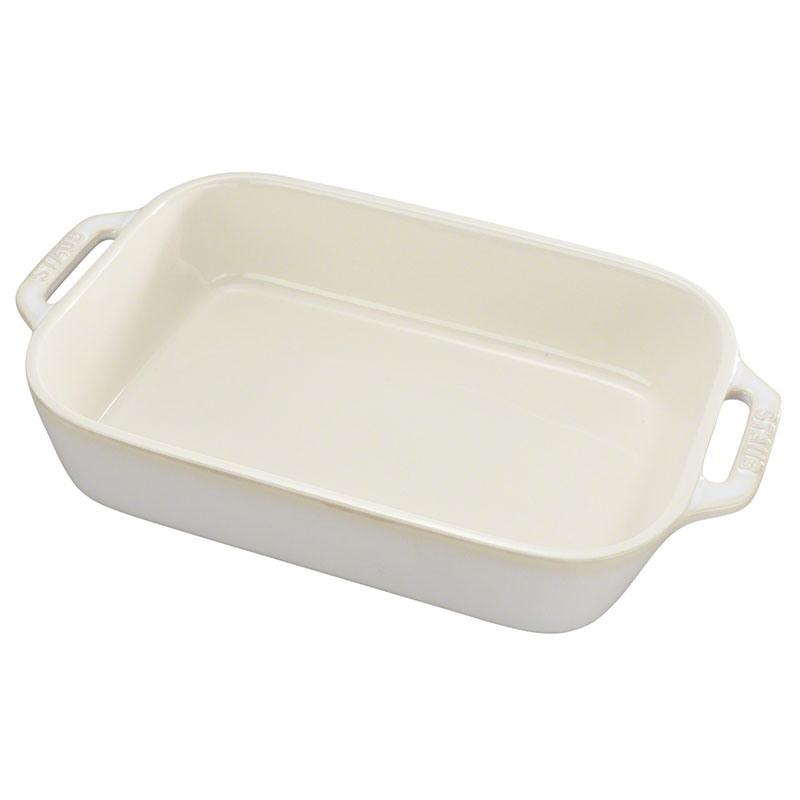 фото Форма для запекания staub ceramic 32,9x20,5см, слоновая кость