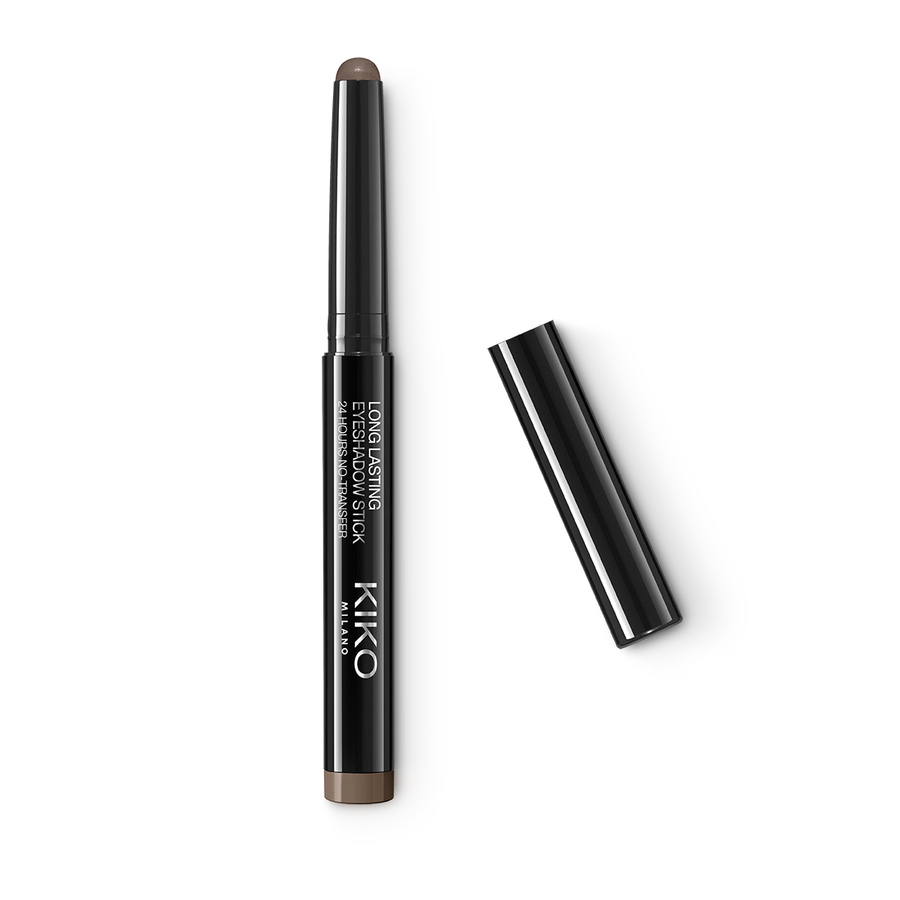 Тени-карандаш стойкие Kiko Milano New long lasting eyeshadow stick 19 Dark Brown 1,6 г Италия коричневый