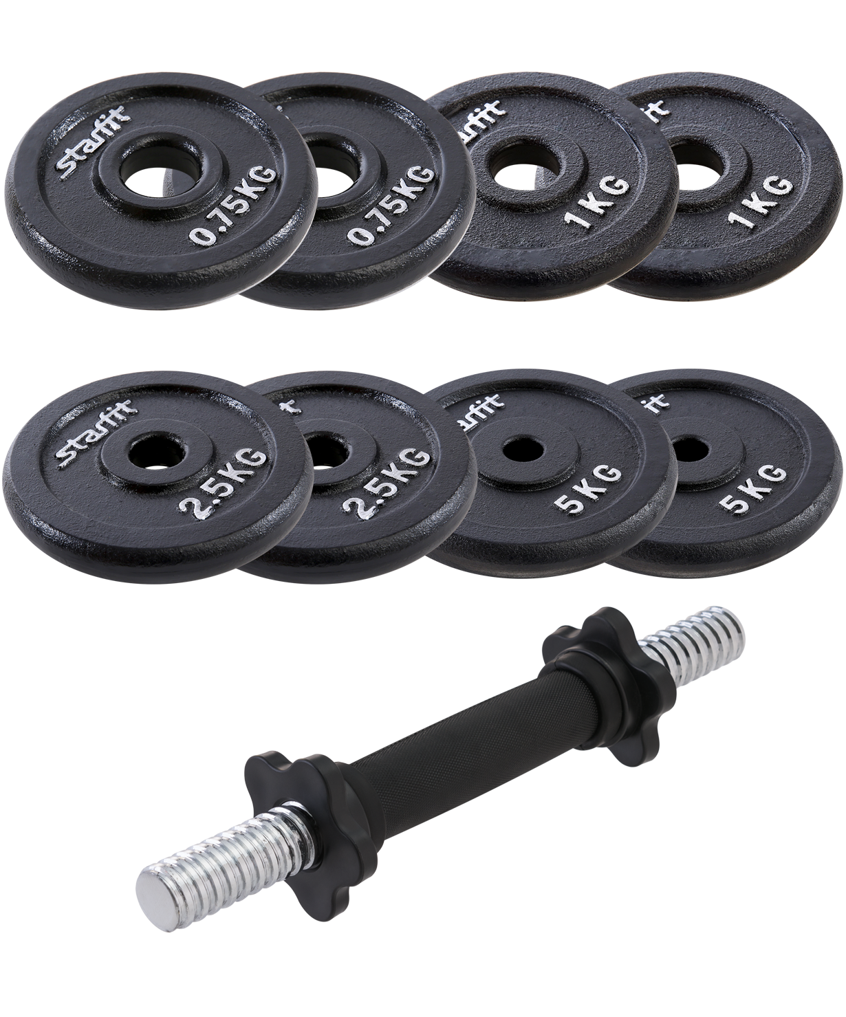 

Гантель разборная StarFit DB-703 25 мм, 20 кг, DB-703