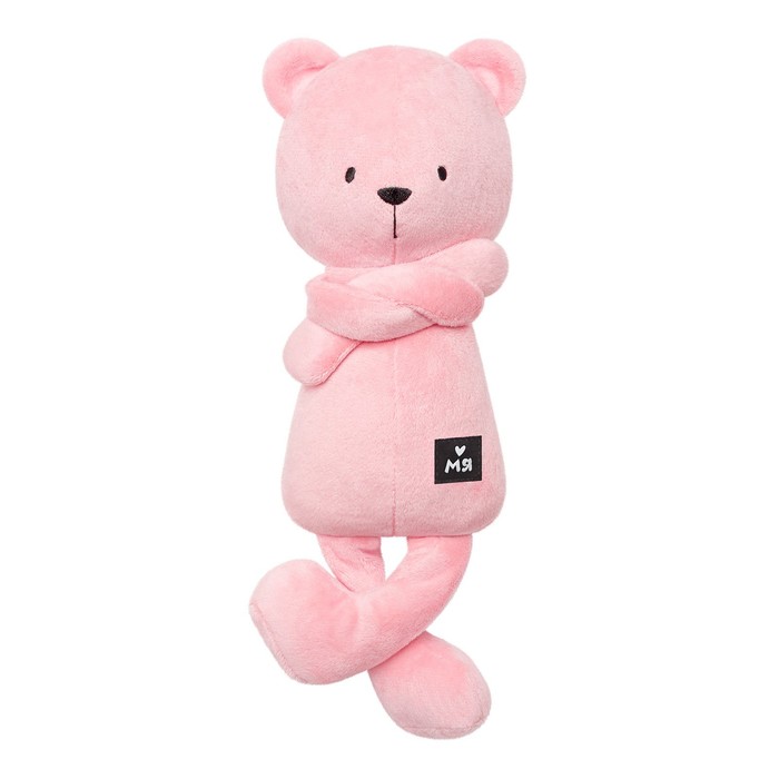 Мягкая игрушка Мишка Джордж, 33 см, цвет розовый