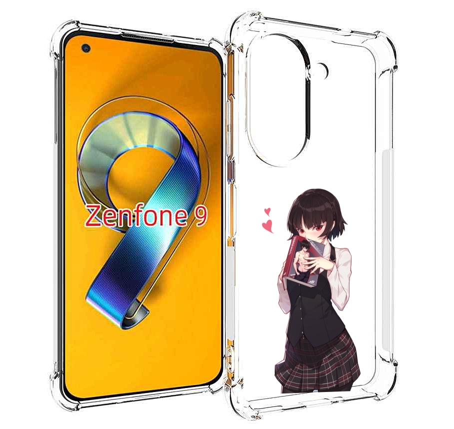 

Чехол MyPads Persona 5 - Makoto Niijima для Asus Zenfone 9 (AI2202), Прозрачный, Tocco