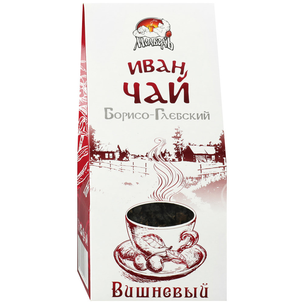 Напиток Медведъ Иван-чай Борисоглебский Вишневый ферментированный 50 г