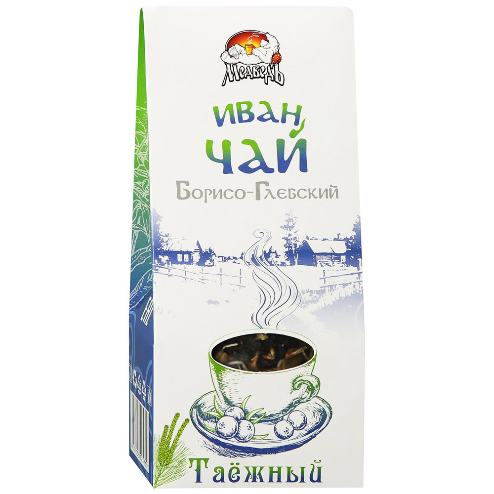 

Напиток Медведъ Иван-чай Борисоглебский Таежный ферментированный 50 г