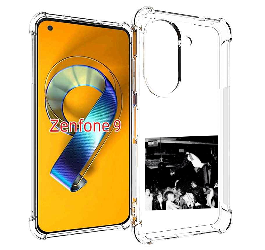 

Чехол MyPads Playboi Carti - Die Lit для Asus Zenfone 9 (AI2202), Прозрачный, Tocco