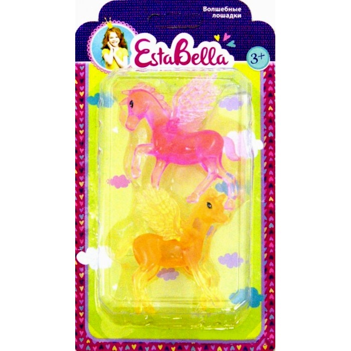 

EstaBella Игровой набор Волшебные лошадки желтая и розовая EstaBella 62591 EstaBella