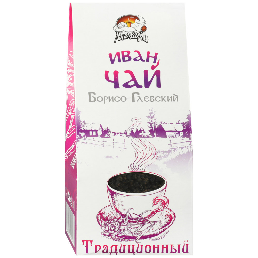 Напиток Медведъ Иван-чай Борисоглебский Традиционный ферментированнный гранулированный 50г