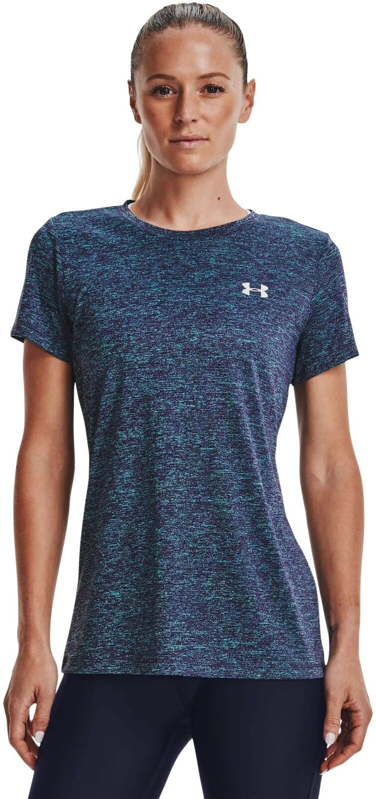 

Футболка женская Under Armour 1277206-369 синяя SM, 1277206-369