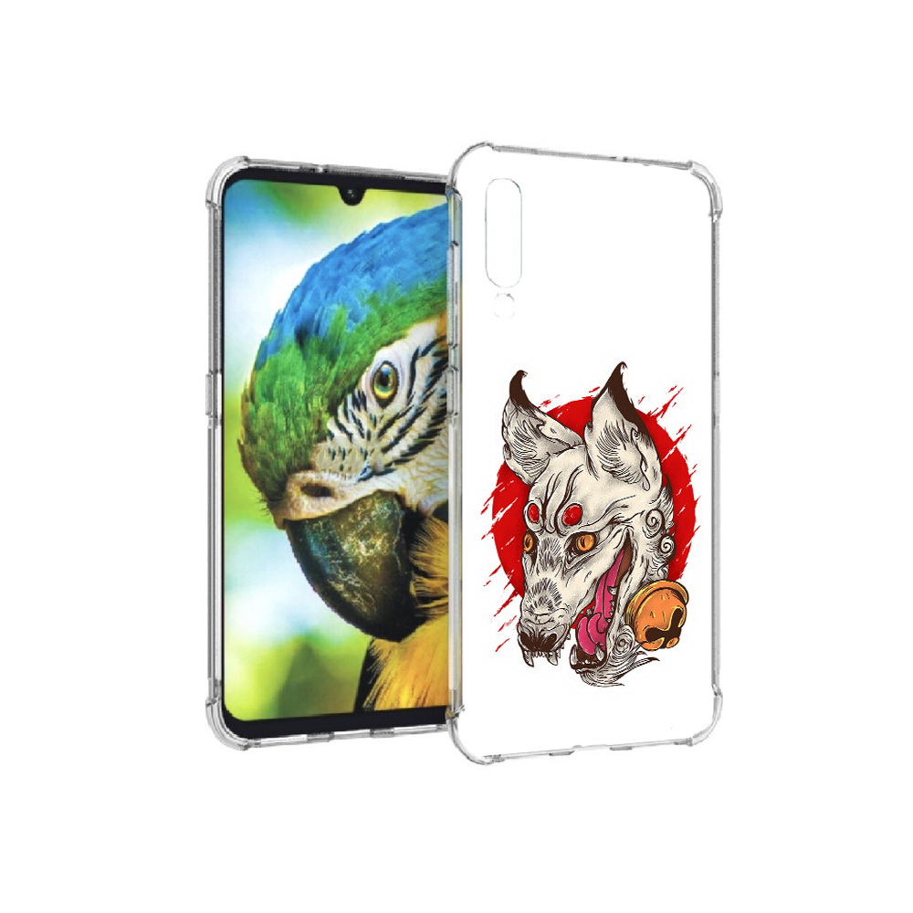 

Чехол MyPads Tocco для Xiaomi Mi 9 страшная собака (PT126035.255.627), Прозрачный, Tocco