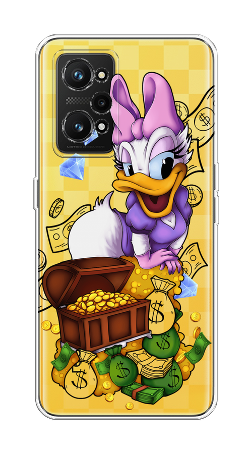 

Чехол на Realme GT Neo 3T "Rich Daisy Duck", Коричневый;белый;фиолетовый, 2510750-6