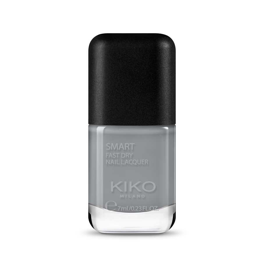 Лак для ногтей Kiko Milano Smart nail lacquer 95 Medium Grey 7 мл серый