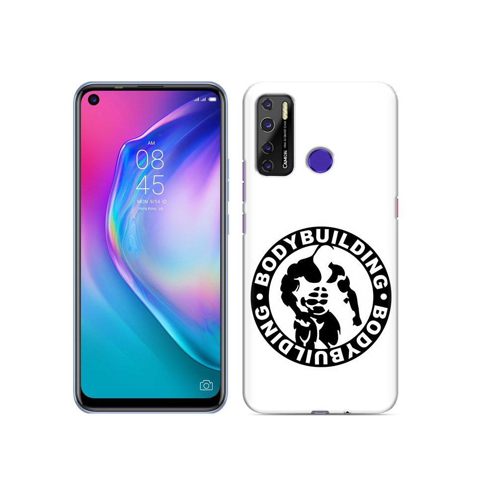 

Чехол MyPads Tocco для Tecno Camon 15 бодибилдинг, Прозрачный, Tocco