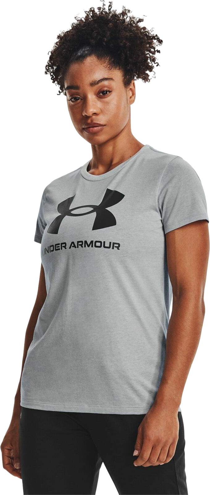 Футболка женская Under Armour 1356305-016 серая XS