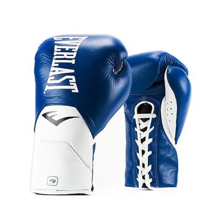 Перчатки боевые Everlast MX Elite Fight 10 oz синий 21399₽