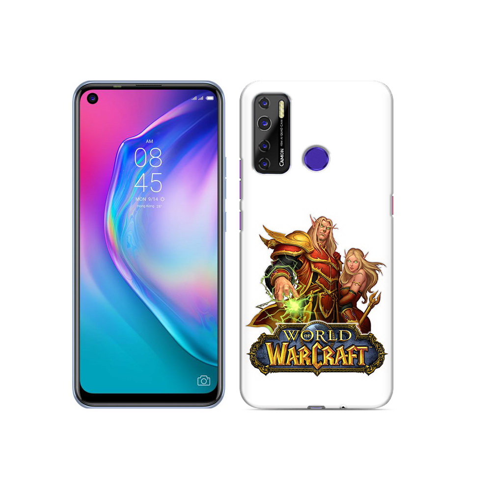 

Чехол MyPads Tocco для Tecno Camon 15 варкрафт2, Прозрачный, Tocco