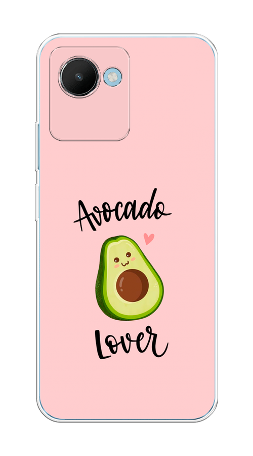 

Чехол на Realme C30S 4G "Avocado lover", Розовый;зеленый, 2511650-6