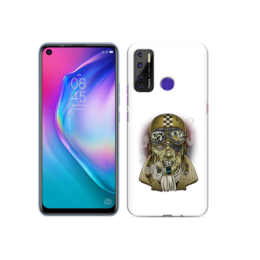 

Чехол MyPads Tocco для Tecno Camon 15 военный зомби, Прозрачный, Tocco