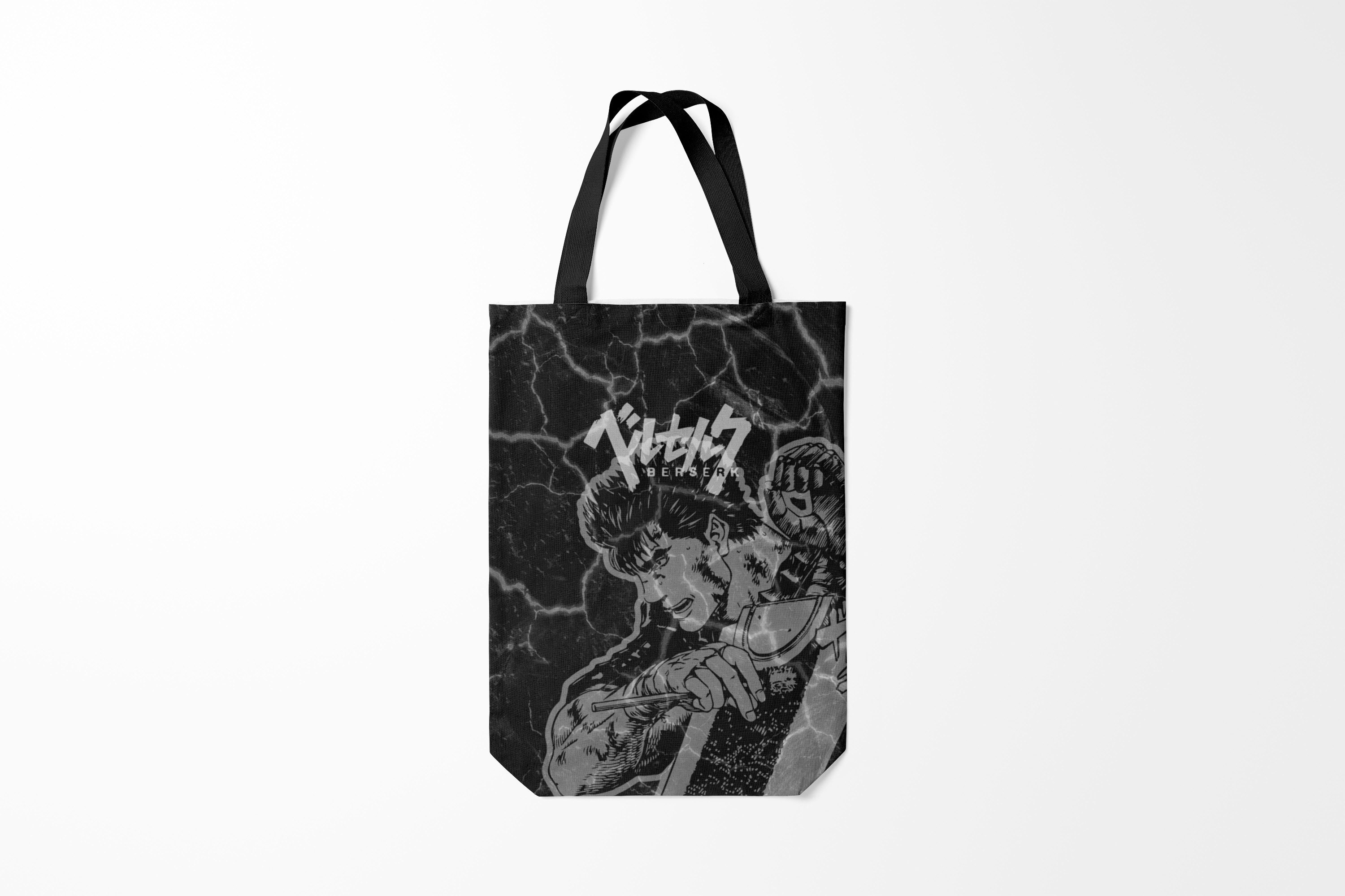 

Сумка шoппер унисекс Burnettie Берсерк Berserk Rage, черный, Берсерк Berserk Rage