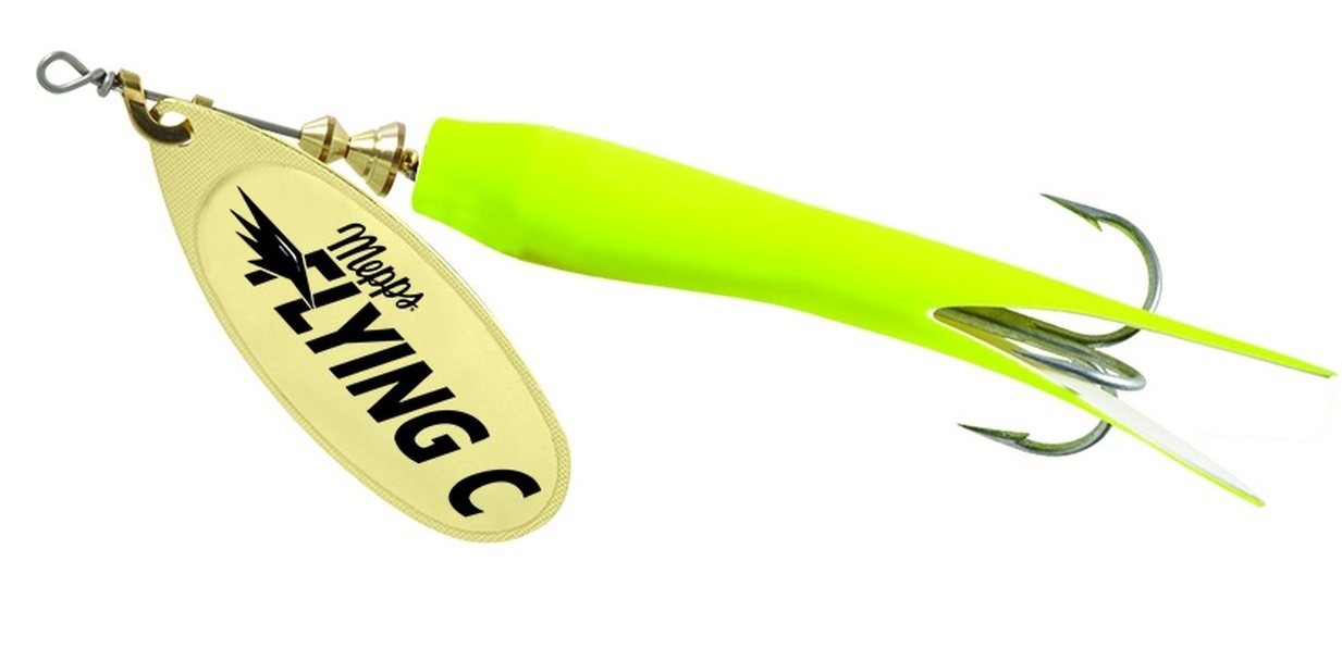 

Блесна AGLIA FLYING С №2 gold-fluo-chart 15 г Mepps, Зеленый;золотистый, Flying С