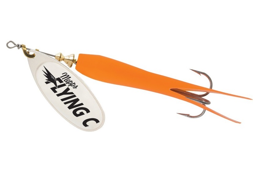 

Блесна AGLIA FLYING С №1 silver-fluo-orange 10 г Mepps, Оранжевый;серебристый, Flying С