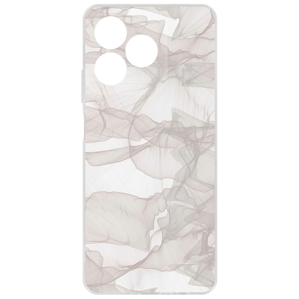 

Чехол-накладка Krutoff Clear Case Абстракт 3 для Realme C53, Прозрачный