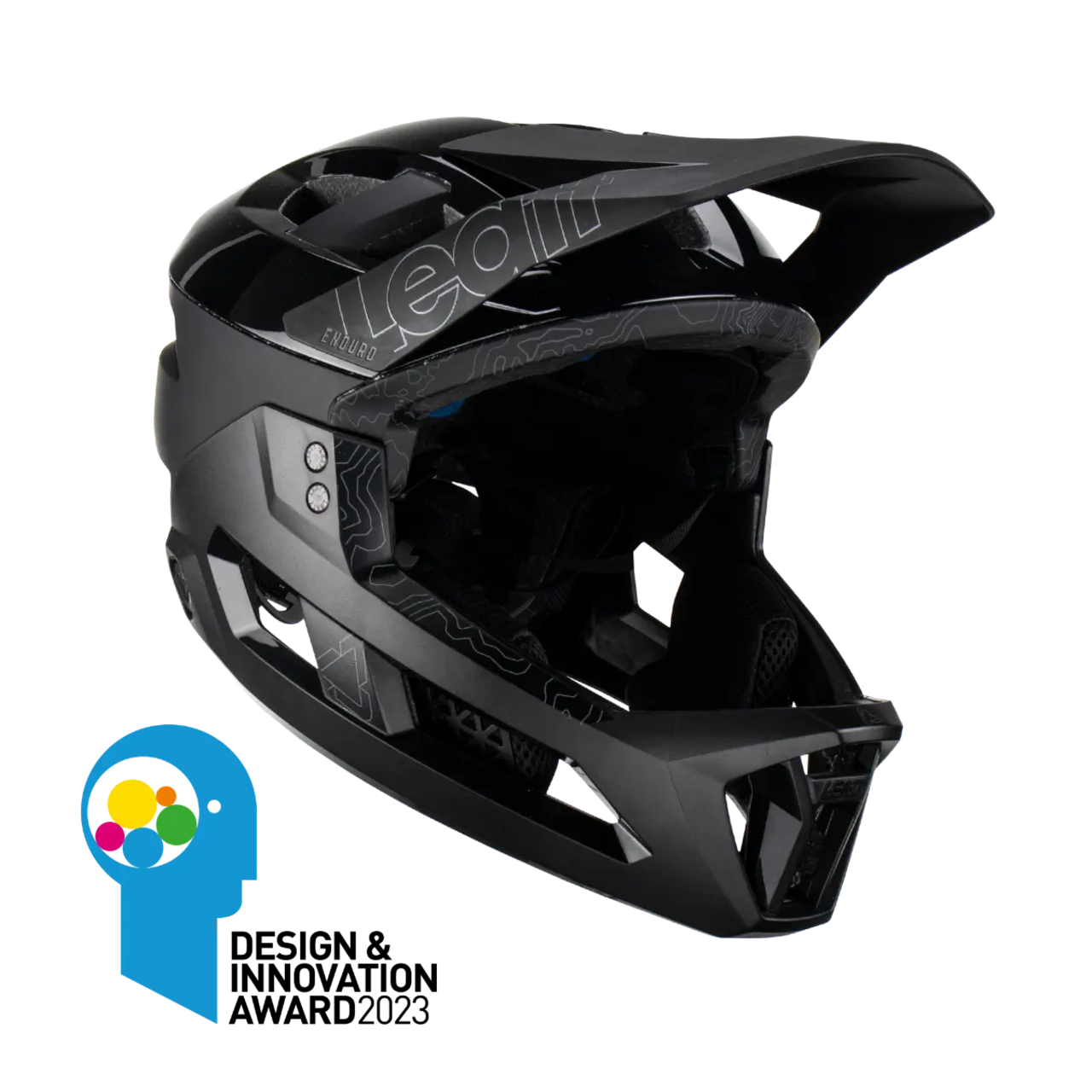 

Велошлем Leatt MTB Enduro 3.0 Helmet, Stealth, S, 2024 (1023014650), Черный, 3.0
