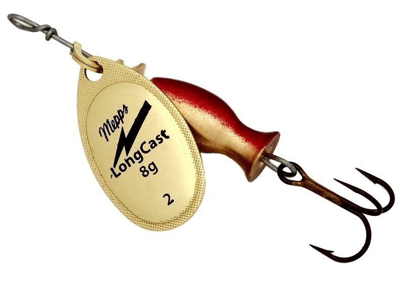 

Блесна AGLIA LONG CAST №2 gold 8 г Mepps, Золотистый, Long Cast
