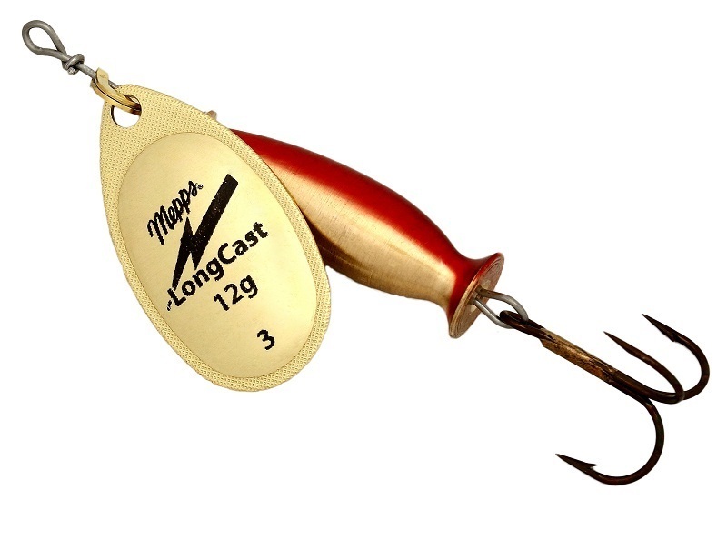 

Блесна AGLIA LONG CAST №3 gold 12 г Mepps, Золотистый, Long Cast