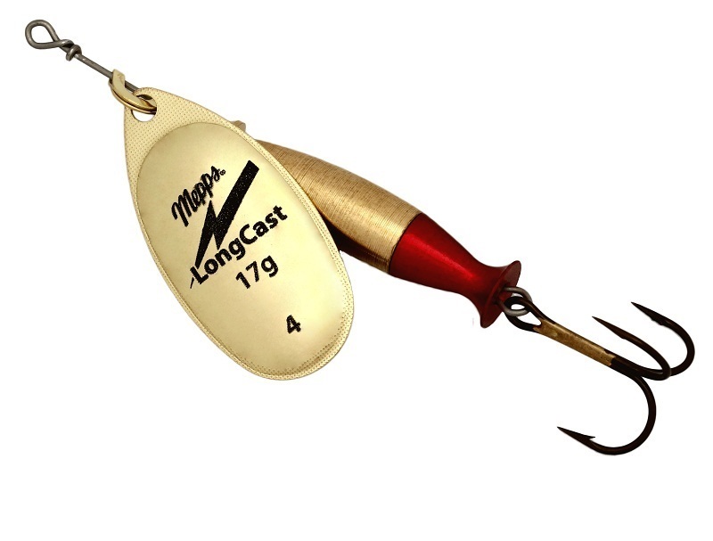 

Блесна AGLIA LONG CAST №4 gold 17 г Mepps, Золотистый, Long Cast