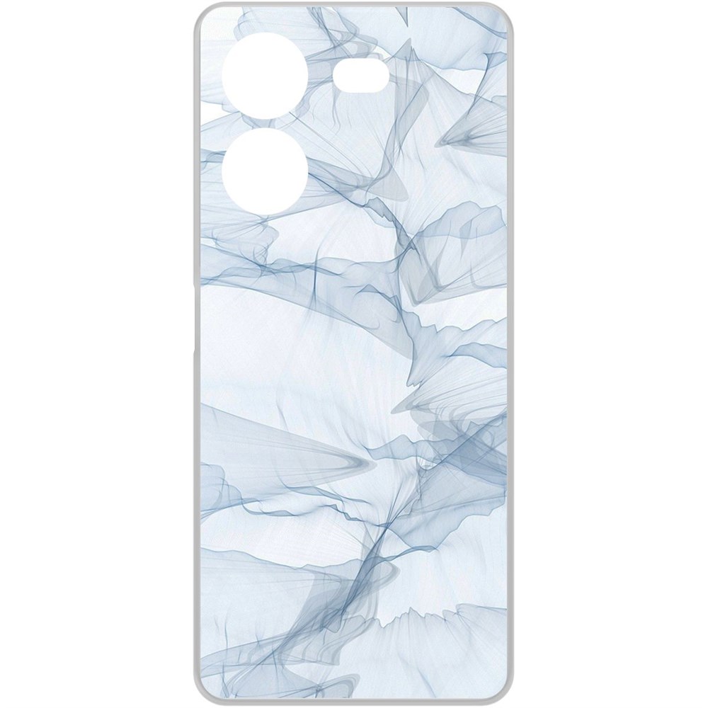 

Чехол-накладка Krutoff Clear Case Абстракт 10 для TECNO Pova 5, Прозрачный