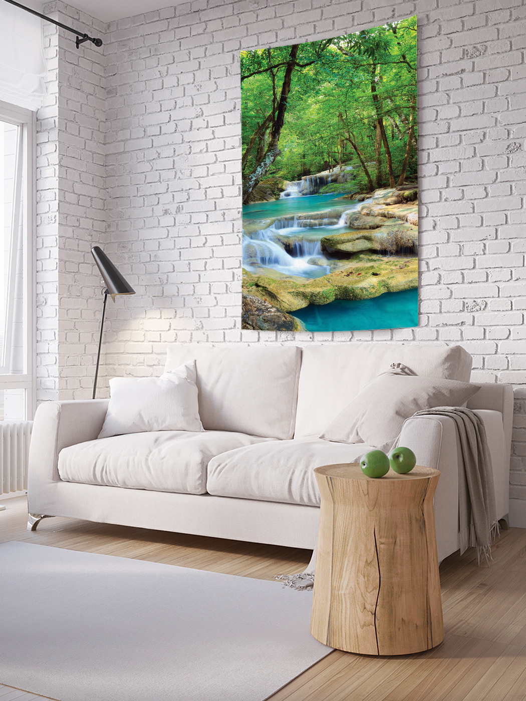 

Вертикальное фотопанно на стену JoyArty Свежесть леса 100x150 см, Свежесть леса