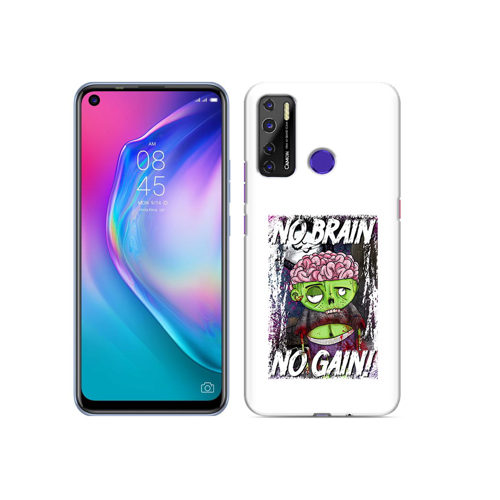 

Чехол MyPads Tocco для Tecno Camon 15 глупый зомби, Прозрачный, Tocco