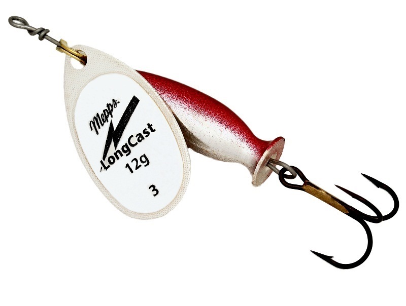 

Блесна AGLIA LONG CAST №3 silver 12 г Mepps, Серебристый, Long Cast