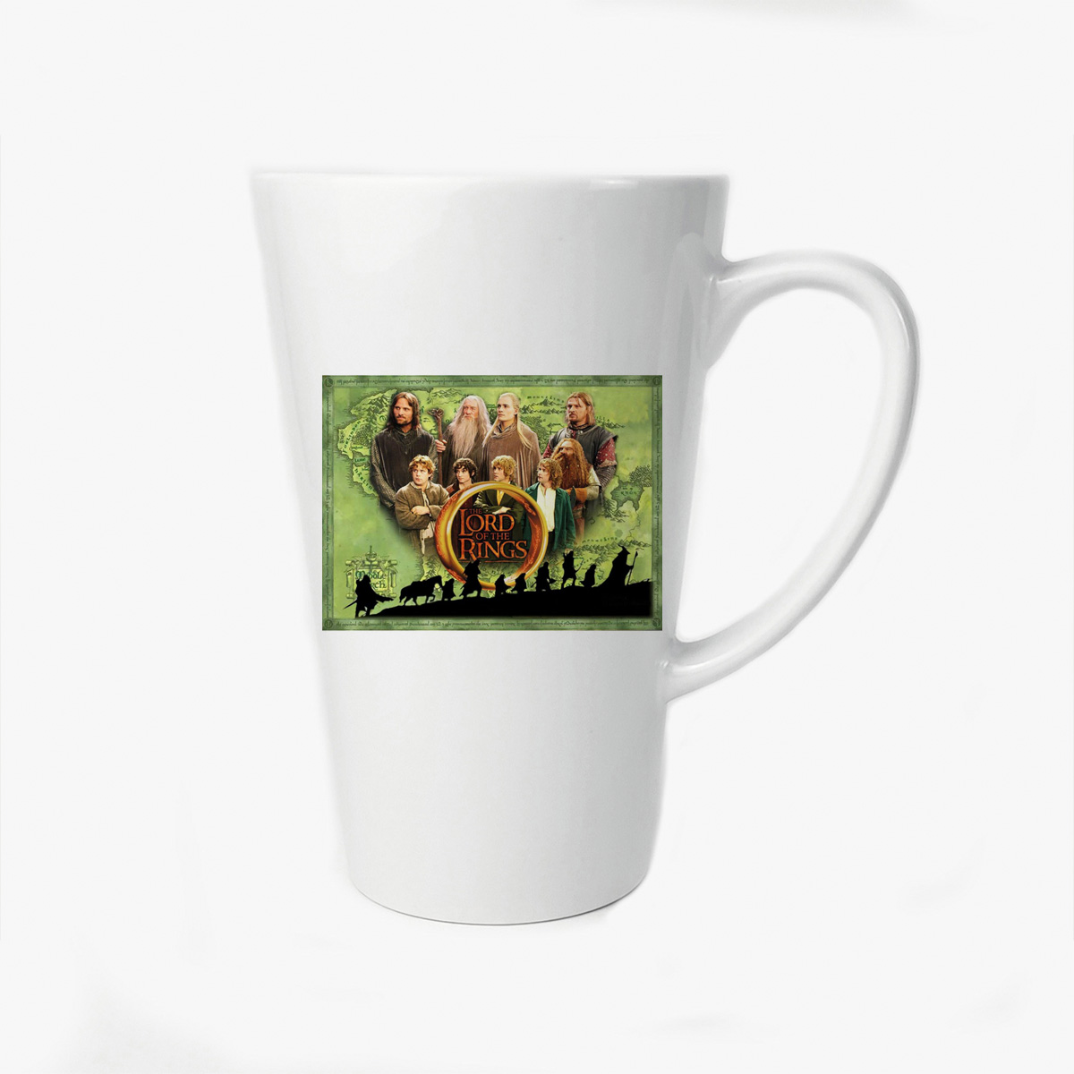 

Большая конусная кружка CoolPodarok властелин колец все герои Lord of the rings