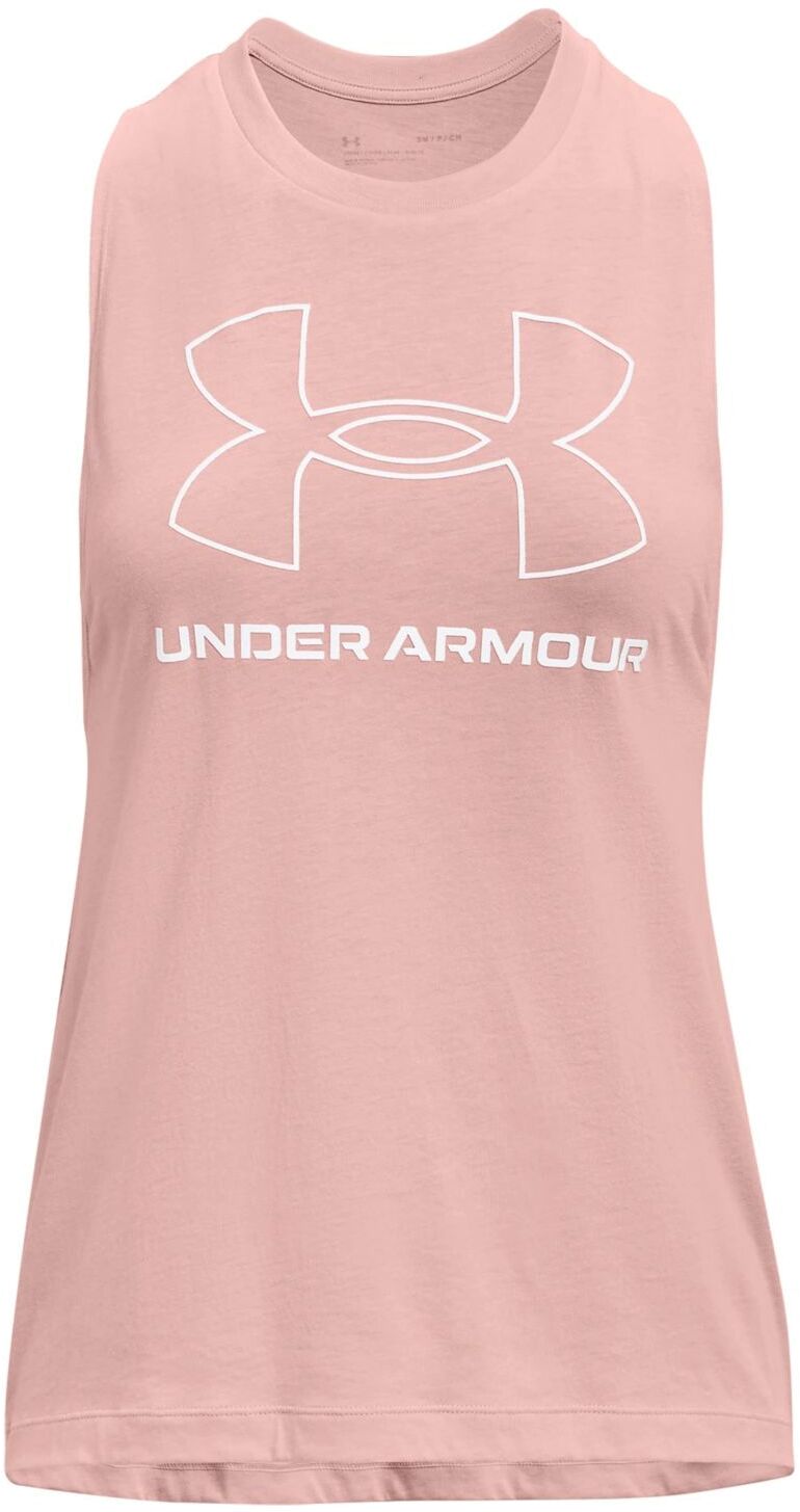 

Майка женская Under Armour 1369886-676 розовая LG, 1369886-676