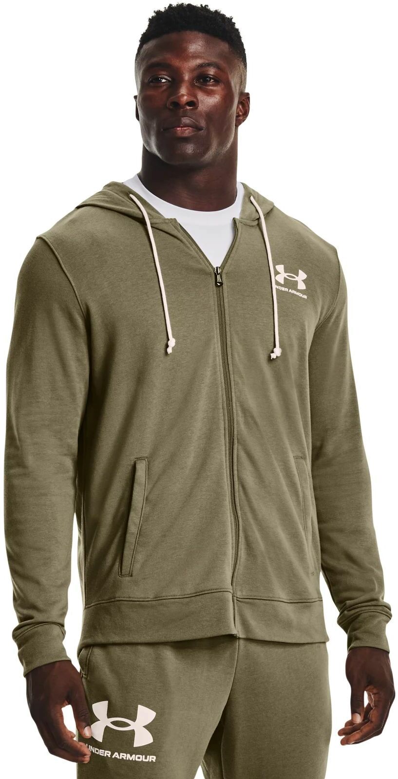 

Толстовка мужская Under Armour 1370409-361 зеленая XS, 1370409-361