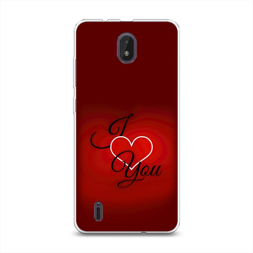 

Чехол Awog на Nokia C01 Plus / Нокиа C01 Плюс "I love you 3", Разноцветный, 125250-6