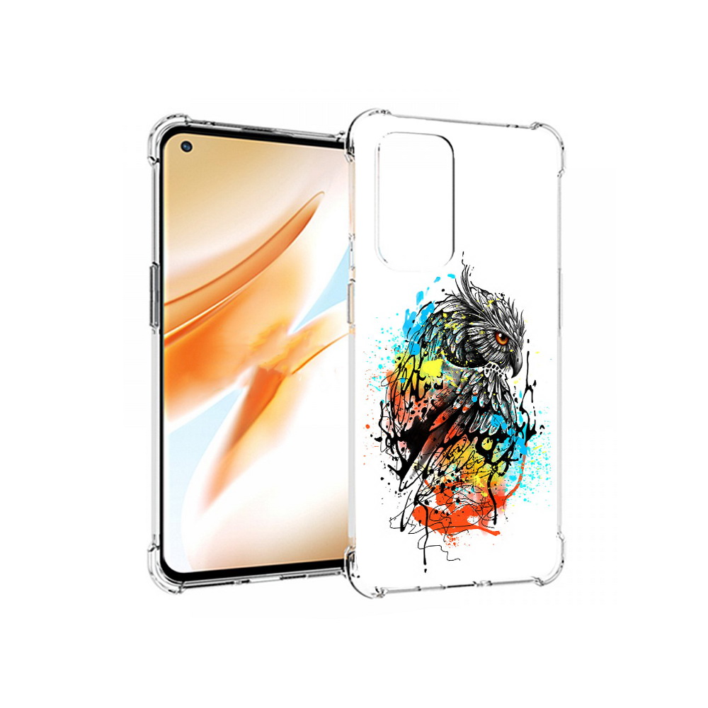 

Чехол MyPads Tocco для OnePlus 9 Pro Творческая сова (PT159597.127.170), Прозрачный, Tocco