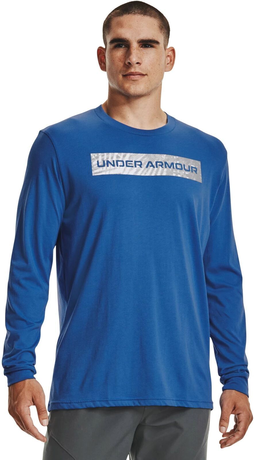 

Лонгслив мужской Under Armour 1370530-474 синий SM, 1370530-474