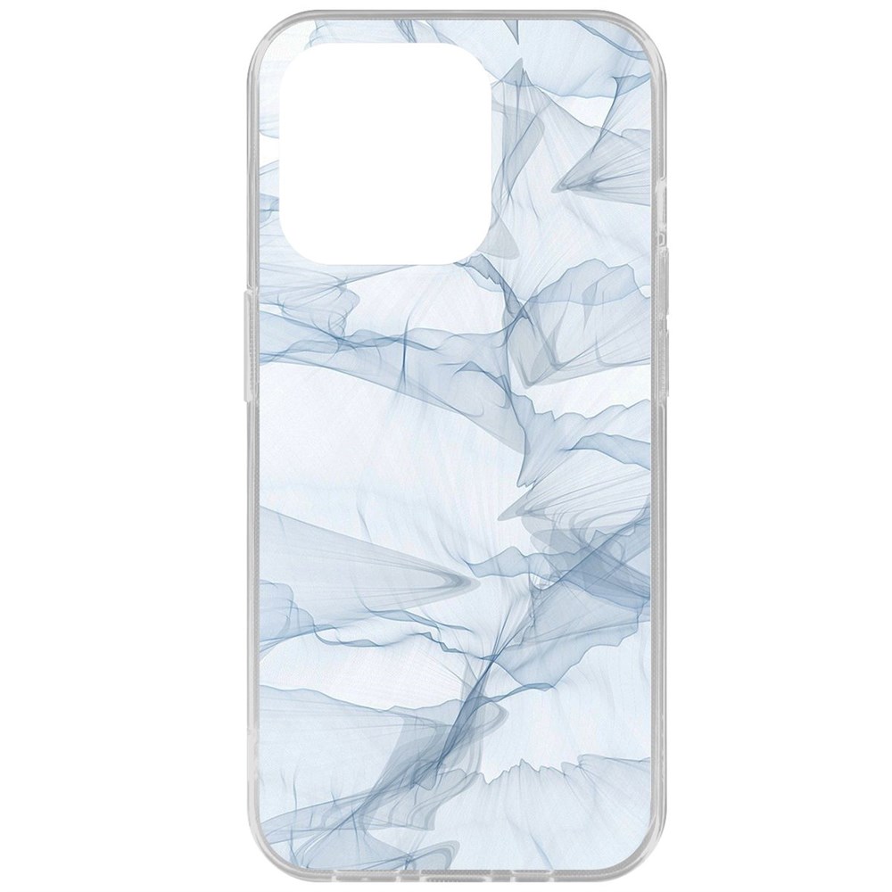 

Чехол-накладка Krutoff Clear Case Абстракт 10 для iPhone 15 Pro, Прозрачный