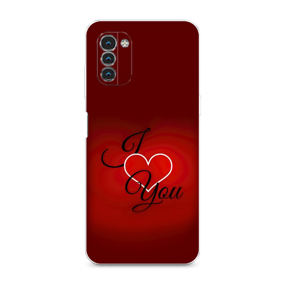 

Чехол Awog на Nokia G11 / Нокиа G11 "I love you 3", Разноцветный, 125150-6