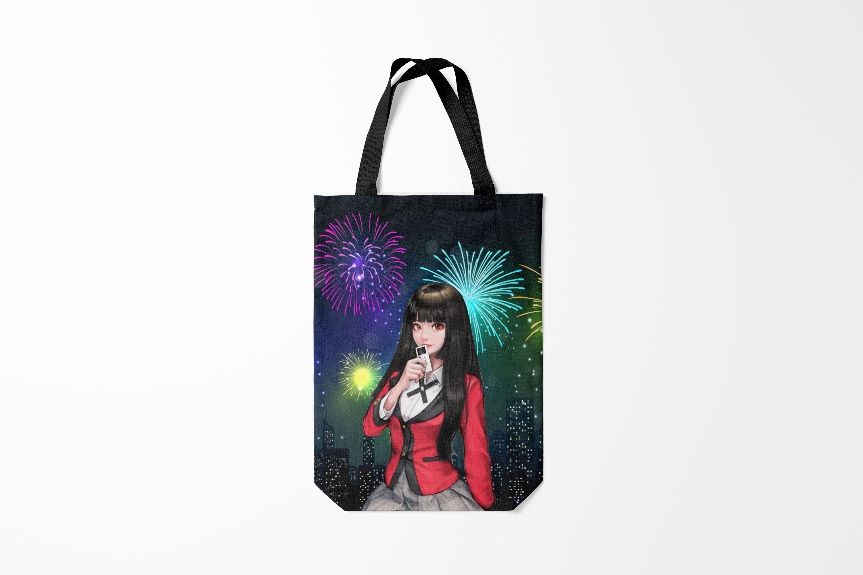 

Сумка шoппер унисекс Burnettie Безумный азарт Anime Girl, разноцветный, Безумный азарт Anime Girl