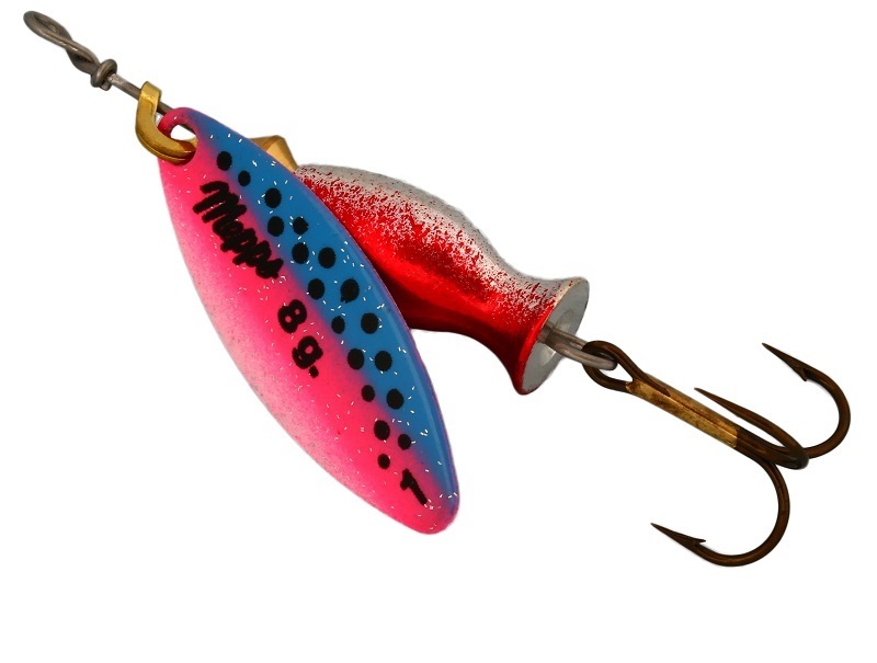 

Блесна AGLIA LONG HEAVY №1 rainbow 8 г Mepps, Разноцветный, Long Heavy