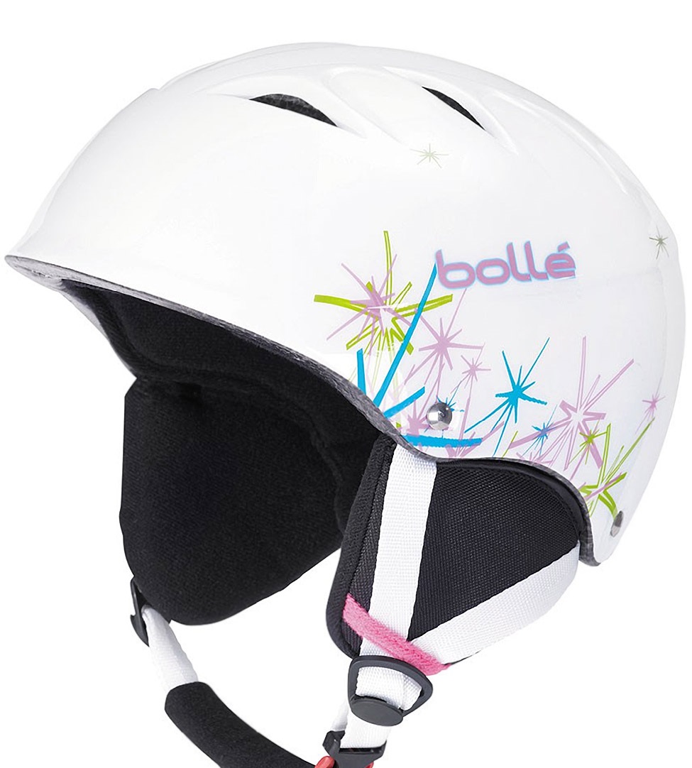 фото Bolle шлем bolle b-kid shiny white stars