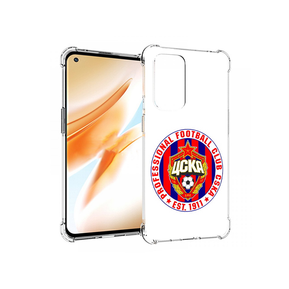 

Чехол MyPads Tocco для OnePlus 9 Pro ФК ЦСК логотип (PT159597.127.178), Прозрачный, Tocco