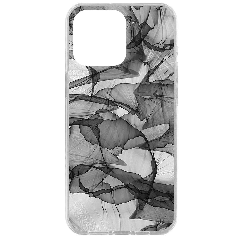 

Чехол-накладка Krutoff Clear Case Абстракт 14 для iPhone 15 Pro Max, Прозрачный